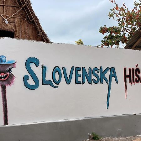 Slovenska Hisa Zanzibar Nungwi Buitenkant foto
