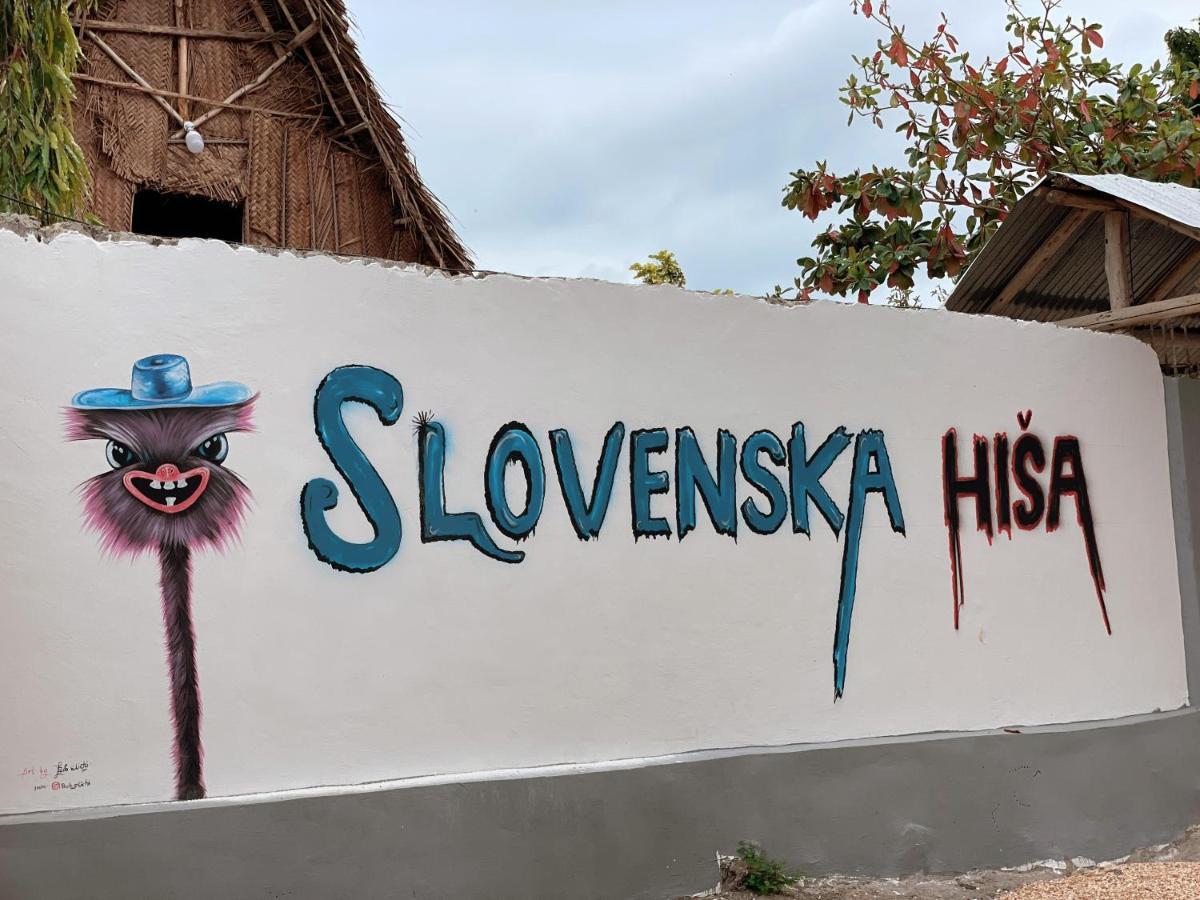 Slovenska Hisa Zanzibar Nungwi Buitenkant foto